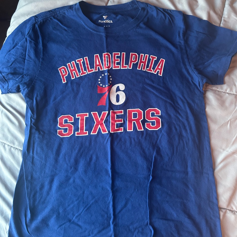 Blue Philadelphia 76ers Tee